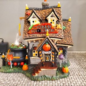 Department 56 Snow Village Halloween Candy Cauldron